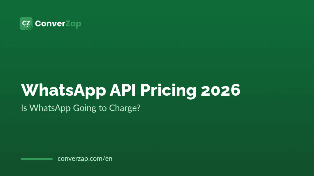 WhatsApp API Pricing 2026: Is WhatsApp Going to Charge?