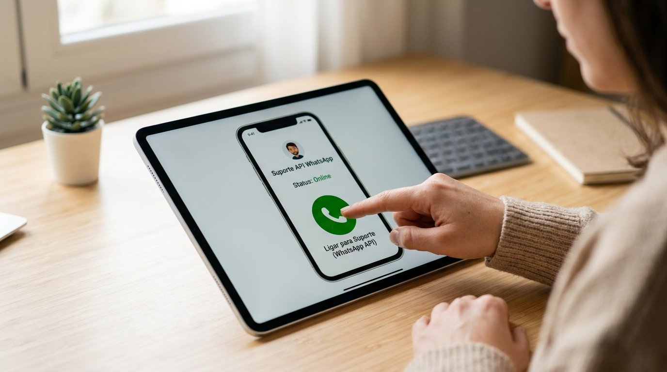 Ilustração de um botão de clique para ligar em uma interface digital