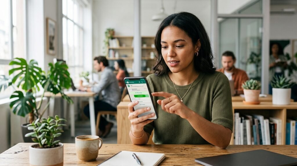 Mensagem com botão WhatsApp: botões e listas na API